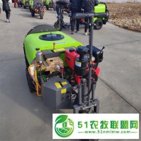 青島小型汽油打藥機(jī) 手拉風(fēng)送打藥機(jī) 200升自走式打藥機(jī)操作簡單
