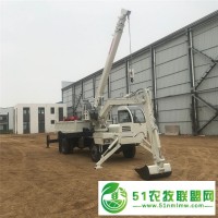 工程設備輪式隨車挖 定制四不像隨車挖
