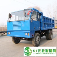 山東農(nóng)用工程四輪自卸運輸車 四驅(qū)毛竹*車