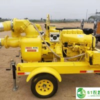 內(nèi)燃式1800立方柴油水泵一體機(jī)