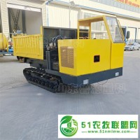 拉渣土履帶運輸車 工程履帶運輸車4-5噸履帶運輸車