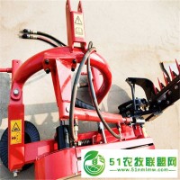 四輪拖拉機帶的往復式割草機 甘肅地區(qū)農(nóng)場打草機