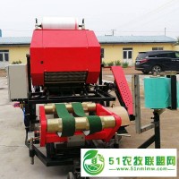 **供應(yīng)玉米秸稈揉絲打捆機(jī) 青貯飼料打捆包膜機(jī) 皇竹草花生秧保鮮打捆包膜機(jī)