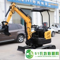 小型工程挖溝機 農(nóng)用小挖機 廠家**履帶式小挖機