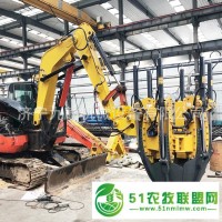 山東九麟帶土球鏟式挖樹機(jī) 喬木樹木清地移樹機(jī)挖坑機(jī)廠家