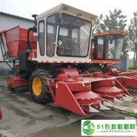 自走式皇竹草收割青儲機(jī) 青儲飼料機(jī) 玉米秸稈粉碎回收機(jī) 鴻磊機(jī)械
