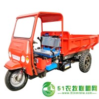 品質(zhì)可靠電啟動(dòng)工程三輪車柴油液壓自卸運(yùn)輸車乾宇大馬力農(nóng)用三輪車