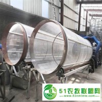 養(yǎng)牲口篩牛羊草飼料用的電動(dòng)滾筒篩子/去掉里面的土雜質(zhì)-兩相電可用