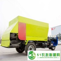 可定做 飼料混合攪拌機(jī) 移動(dòng)式秸稈粉碎拌料機(jī)