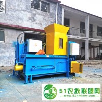 玉米稈打包機 全自動黃儲套袋打包機 秸稈壓塊機廠家