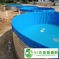 圓形養(yǎng)魚(yú)帆布魚(yú)池定做 鍍鋅板養(yǎng)殖池帆布水池 高密度養(yǎng)殖池蓄水