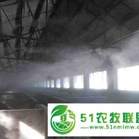養(yǎng)殖場安裝噴霧設(shè)備進(jìn)行噴霧除臭消毒