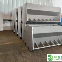 豬料槽哪個*好 不銹鋼豬料槽 保育育肥豬料槽