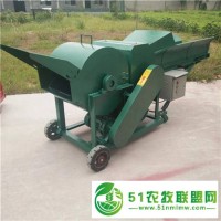 小型青飼料玉米秸稈鍘草機小型秸稈揉絲機黃儲青儲鍘草揉絲機