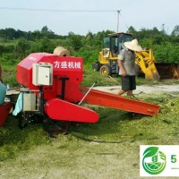 內(nèi)蒙古牧草麥稈青貯飼料打捆包膜一體機 大型全自動液壓打捆機
