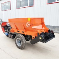 1.5方農(nóng)用三輪車自走式撒肥車 大棚撒糞機(jī)器