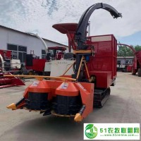 半自動(dòng)大型履帶式青儲(chǔ)機(jī) 飼料粉碎青儲(chǔ)機(jī)價(jià)格
