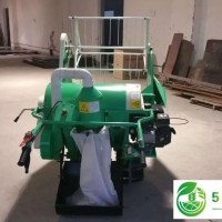 山區(qū)小型水稻聯(lián)合收割機、收割、脫粒、裝袋一次完成