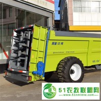 大連雨林工廠批發(fā)大型撒肥機 **肥撒肥機 濕糞撒糞車