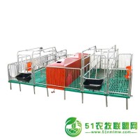 母豬產床定位欄2.5全復合材料熱鍍鋅定制單雙一體分娩床養(yǎng)豬