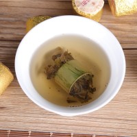 云南普洱產(chǎn)地貨源 小香竹罐茶普洱生茶 竹筒茶普洱