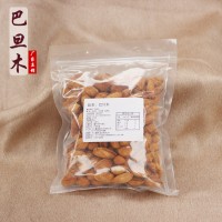 巴旦木仁鹽焗大杏仁250g扁桃仁堅(jiān)果干果零食薄克杏仁開口袋裝