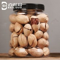 碧根果核桃散裝250g罐裝奶油味長壽果山核桃干果零食堅果仁批發(fā)