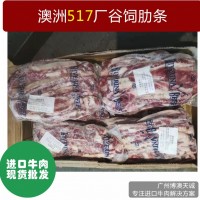 澳洲牛肋條 冷凍谷飼安格斯牛肉 去骨牛排 517廠牛肋條