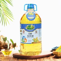 山歌壓榨玉米油4L 一級玉米胚芽油 批發(fā)直銷團(tuán)購福利
