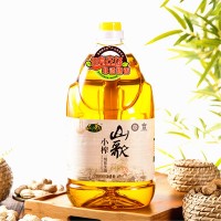 山歌小榨一級花生油 4L 古法工藝 小機(jī)器物理壓榨 食用油