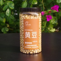 合眾養(yǎng)道四川土黃豆廠家直銷(xiāo)黃豆產(chǎn)地貨源四川豆?jié){豆400g/罐
