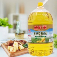 圣府第廠家直銷 食用油 10L*2帶紙箱 餐飲食堂非轉(zhuǎn)基因一級大豆油