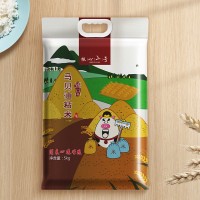 糧心一號(hào)馬貝油粘米5公斤南方秈米5kg 優(yōu)質(zhì)大米批發(fā) 送禮禮品裝