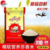 新米大米50斤裝 蘇香米25kg 產(chǎn)地批發(fā) 大米袋裝現(xiàn)貨批發(fā)