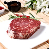 谷飼西冷板腱眼肉250g高端西餐廳酒店冷凍牛排批發(fā)原切未腌制