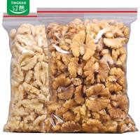 新貨生核桃仁500g原味熟散裝批發(fā)薄皮堅果孕婦零食琥珀核桃肉整箱