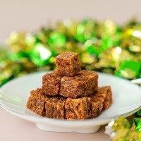 落梯田 五香味 厚切牛肉粒 糖果裝風味小吃 辦公室休閑零食105g