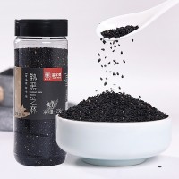 中華老字號(hào)崔字牌熟黑芝麻236g桶裝
