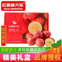 新疆阿克蘇冰糖心蘋果紅旗坡六隊(duì)特級(jí)禮盒裝【2022年11月發(fā)貨】