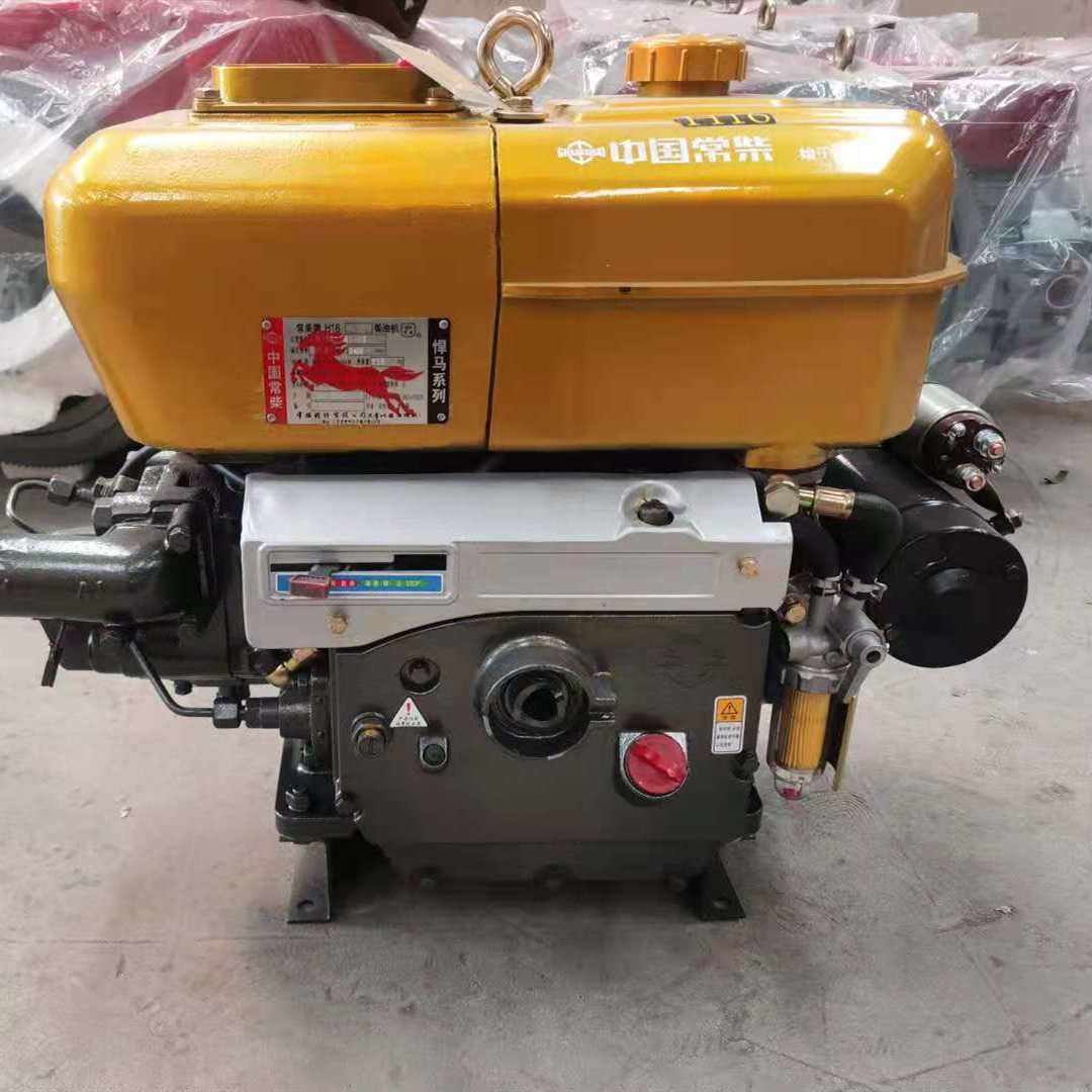 H16型柴油機(jī)，配套輪寬1米全液壓壓路機(jī)2-3噸履帶車 (3
