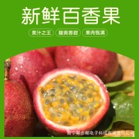 百香果批發(fā)紫百香果當(dāng)季新鮮水果酸甜多汁孕婦水果飲品奶茶店批發(fā)