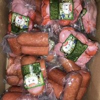 雨潤(rùn)熏煮火腿碎頭500g西式火腿開袋即食漢堡披薩火鍋店炒菜原材料