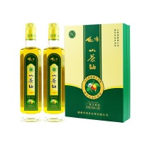 500ml瓶裝純山茶油食用油山茶籽油 茶油嬰兒寶寶護(hù)膚一件代發(fā)包郵