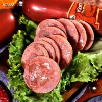 俄羅斯風(fēng)味香腸牛筋腸350g 盧布腸牛肉火腿學(xué)生早餐即食烤腸批發(fā)
