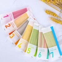 【熱銷拿樣】有機(jī)一周面7口味不重樣代加工多種造型蝴蝶海螺面片