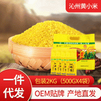 廠家批發(fā)山西有機小米2000克禮袋裝小米粥農(nóng)家小黃米現(xiàn)貨批發(fā)