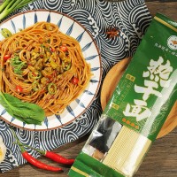 武漢熱干面湖北特產(chǎn)堿水面掛面面條速食調(diào)料包170g*5袋藤椒味