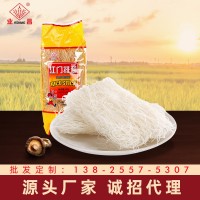 廠家批發(fā)業(yè)昌江門排粉袋裝400g廣東湯粉炒米粉細米線速食米粉