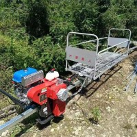 山地單軌運(yùn)輸機(jī) 山地果園單軌道運(yùn)輸車 自走式單軌搬運(yùn)車
