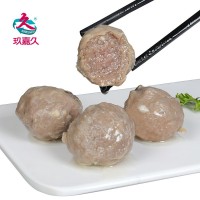 廠家直銷潮汕風味牛肉丸/牛筋丸火鍋丸子關(guān)東煮食材批發(fā)1000g